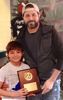 12 & Under 1st Place — Evan & Mike