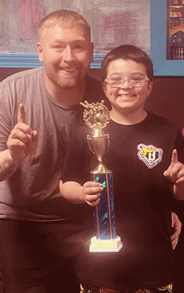 12 & Under 1st Place — Joe & Emelio