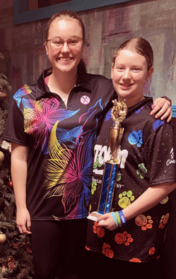 12 & Under 1st Place — Alexis & Molly