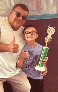 12 & Under 1st Place — Ed & Emilio
