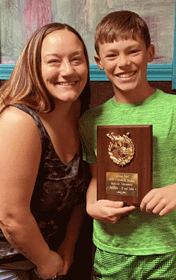 12 & Under 2nd Place — Erika & Matthew