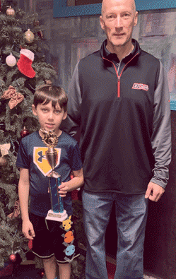 12 & Under 2nd Place — Dylan & Mike