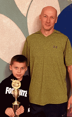 12 & Under 2nd Place — Dylan & Mike
