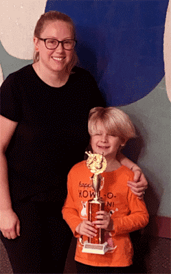 12 & Under 3rd Place — Chelsea & Greyson