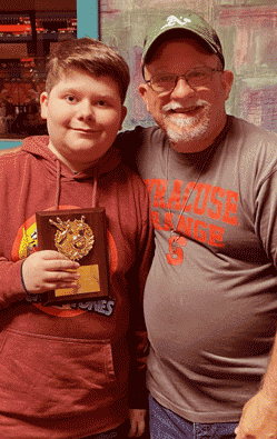12 & Under 3rd Place — Billy & Jamie