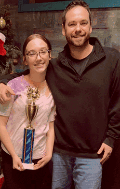 13 & Over 1st Place — Alainna & Chris