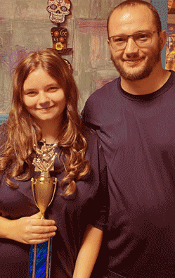 13 & Over 1st Place — Ashlee & Josh