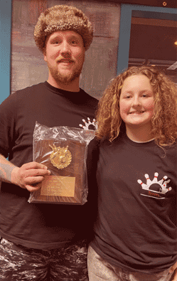 13 & Over 1st Place — Brandon & Trinity