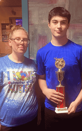 13 & Over 1st Place — Heather & Seth