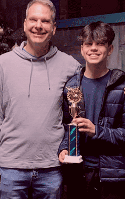 13 & Over 3rd Place — Tie Mike & Zenon
