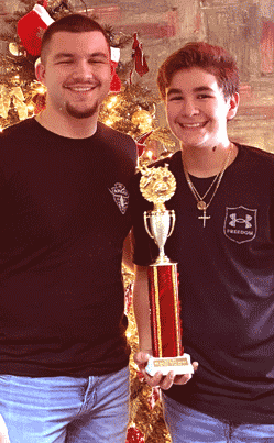 13 & Over 2nd Place — Dimitri’ & Collin