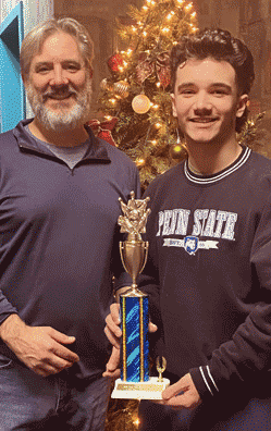 13 & Over 2nd Place — Bill & Alex