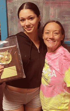 13 & Over 2nd Place — Cali & Erika