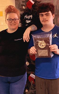 13 & Over 2nd Place — Erica & JJ