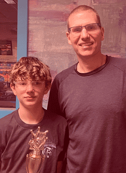 13 & Over 2nd Place — Peter & Rick