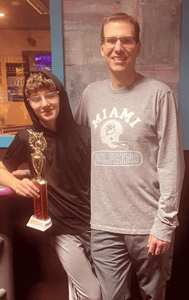 13 & Over 2nd Place — Peter & Rick