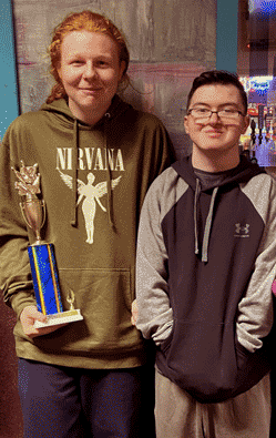 13 & Over 2nd Place — Mykey & Zach