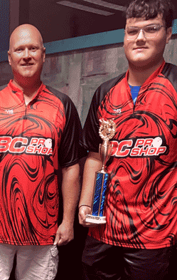 13 & Over 2nd Place — Steve & Gavin