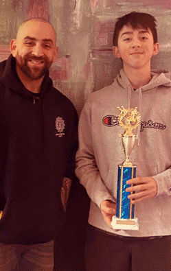 13 & Over 2nd Place — Tim & Jack