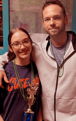 13 & Over 3rd Place — Alainna & Chris