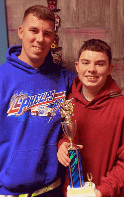 13 & Over 3rd Place — Nick & Dayton