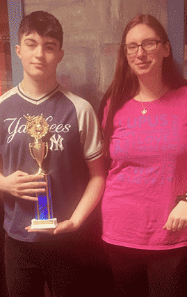 13 & Over 3rd Place — Seth & Andrea