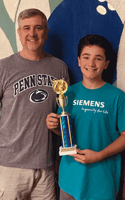 13 & Over 3rd Place — Bill Jr. & Alex