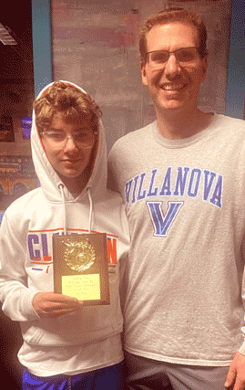 13 & Over 3rd Place — Peter & Rick