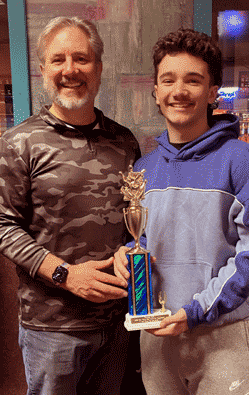13 & Over 3rd Place — Bill & Alex