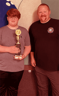 13 & Over 3rd Place — tie Matthew & Cliff