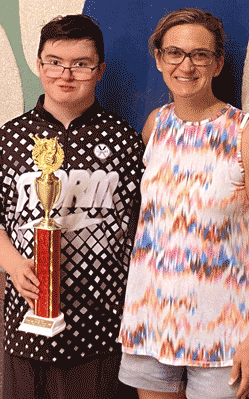 13 & Over 1st Place — Zach & Jen \