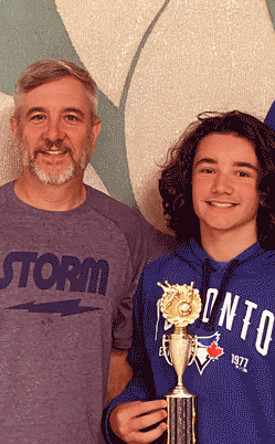 13 & Over 1st Place — Bill Jr. & Alex