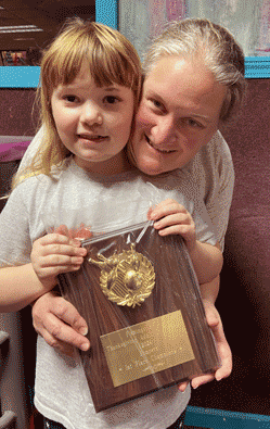 Bumper 1st Place — Guinevere & Susan